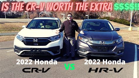 2022 Honda CR-V vs Honda HR-V: Is the CR-V Worth the Extra $$$$!?!? - YouTube