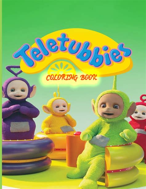 Buy Teletubbies Coloring book: Over 38 Pages of High Quality Teletubbies colouring Designs For ...
