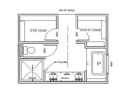 Master bath layout | Master bath layout, Bathroom floor plans, Bathroom ...