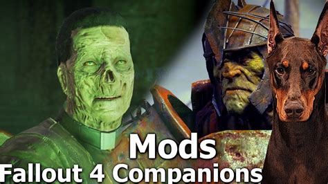 Fallout 4 Companions Mods, Dobermeat, Priest Ghoul Father Gabe ...