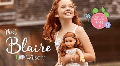 Meet Blaire Wilson 2019 Girl of the Year | American girl, Doll clothes ...