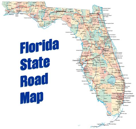 Free Printable Map Of Florida With Cities