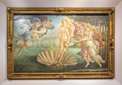 Alessandro Botticelli - The Birth of Venus, 1485. Renaissance art in ...