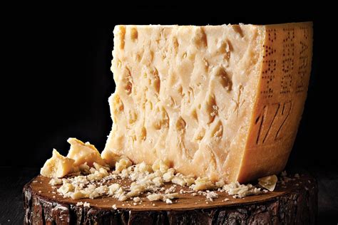 An aged authentic parmigiano reggiano -parmesan cheese | YAM MAGAZINE