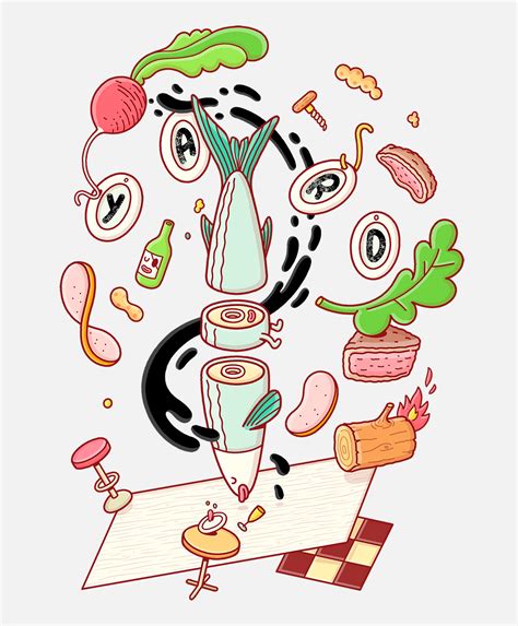 Food Illustrations on Behance