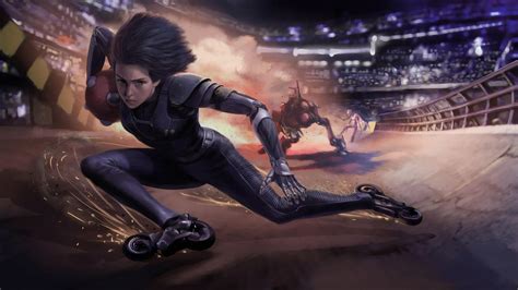 Alita Battle Angel, Motorball, 4K, #3.98 Wallpaper PC Desktop