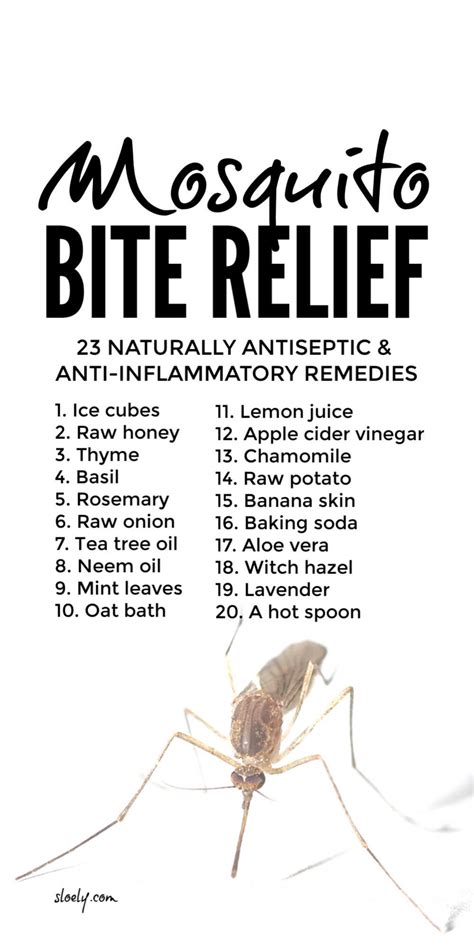 Mosquito Bite Remedies