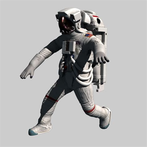 Astronaut v4 Free 3D Model - .obj .stl - Free3D