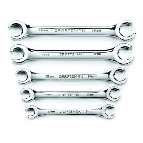 Craftsman 5 PC Flare Nut Wrench Set Metric Flare Nut Wrenches Sets | eBay