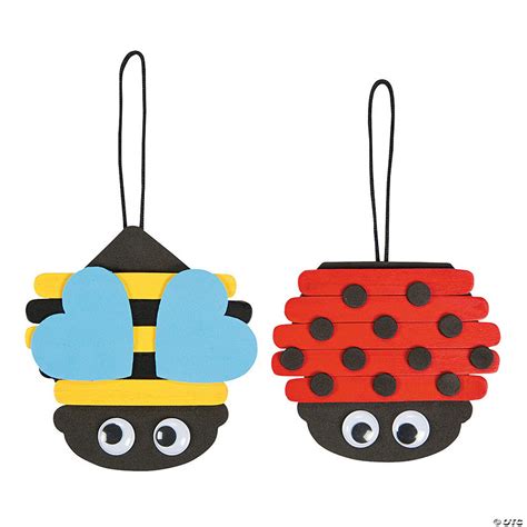 Spring Bug Craft Stick Ornament Craft Kit