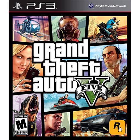 Grand Theft Auto V, Rockstar Games, PlayStation 3, 710425471254 - Walmart.com