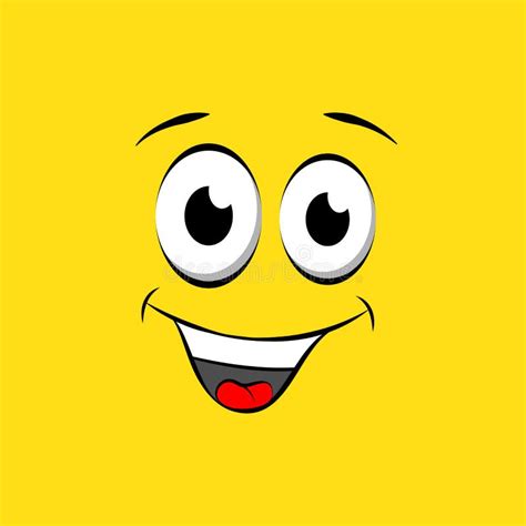 Smile Icon Design Template. Vector Smiling Emoticon Logo on Yellow ...