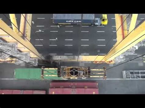 Quay Crane Operator - YouTube