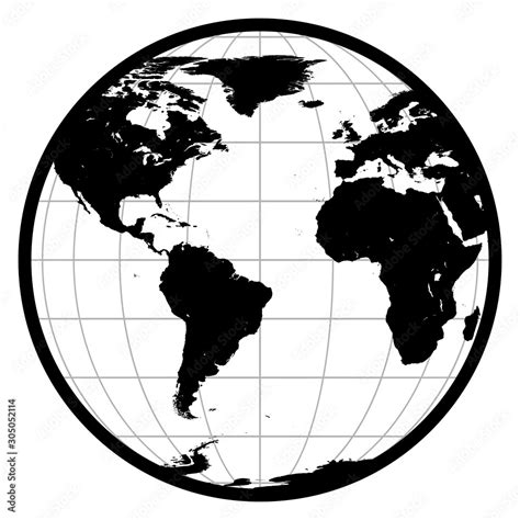 Black And White Globe Images