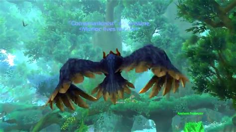 Druid flight form glyph. - YouTube