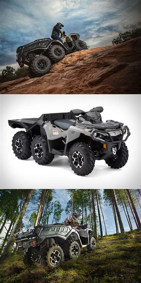 There are Off-Road Vehicles, and Then the Can-Am Outlander 6x6 ATV with ...