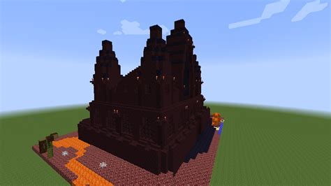 Nether castle Minecraft Map