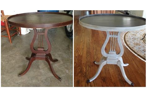 Harp table painted furniture | Furniture rehab, Painted furniture ...