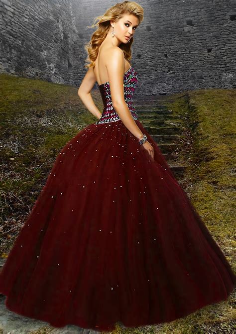 women's maroon and grey tube top ball gown free image | Peakpx