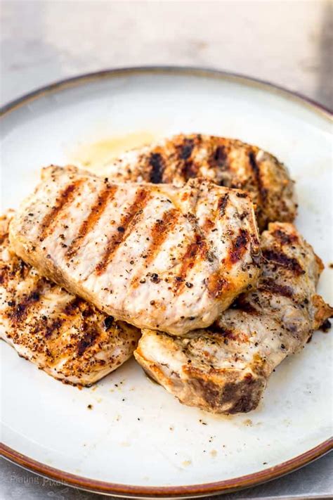 Grilled Pork Chops (How to Grill Juicy Pork Chops) - Plating Pixels