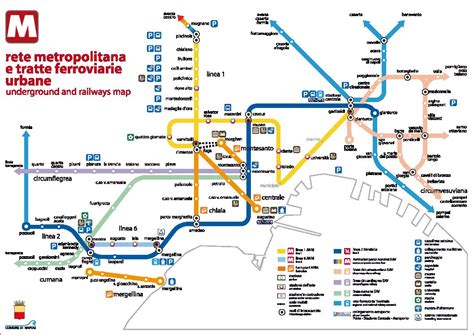 Naples – Metro Map