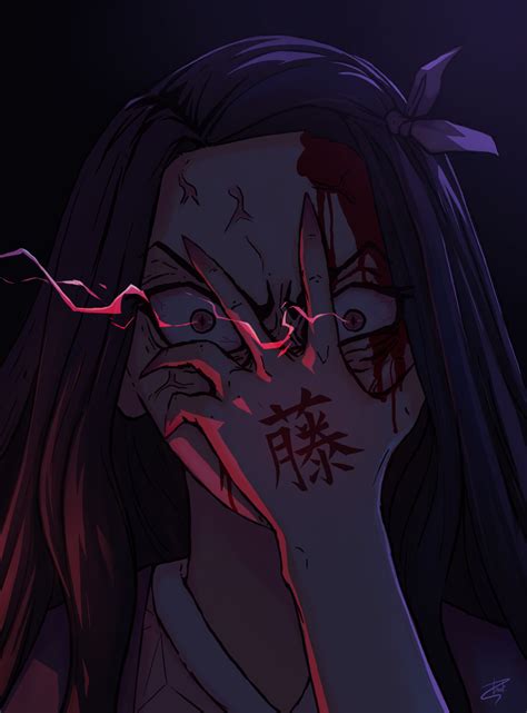 ArtStation - Nezuko fanart (Demon Slayer: Kimetsu no Yaiba), Martin F ...