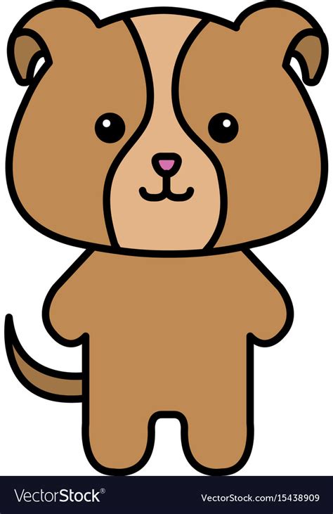 Stuffed animal dog Royalty Free Vector Image - VectorStock