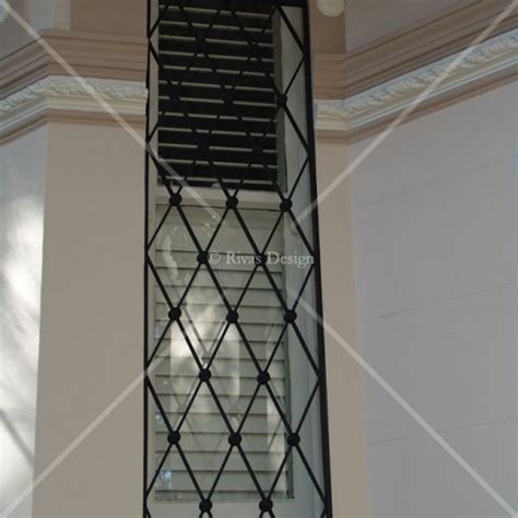 Wrought Iron Window Grills - Rivas Design