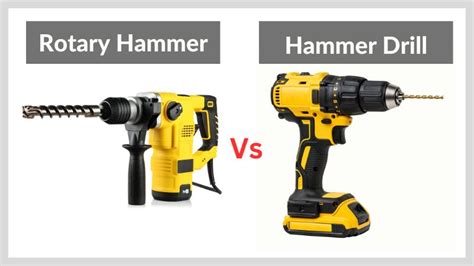 Rotary Hammer vs. Hammer Drill: Power Up Your Drilling (Right Tool!)