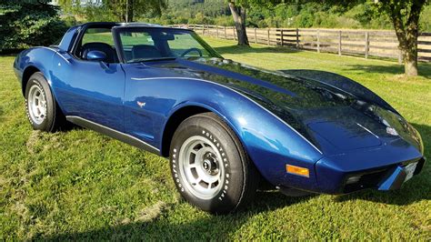 Dark Blue 1978 Chevrolet Corvette