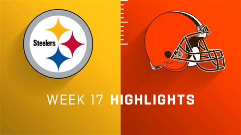 Pittsburgh Steelers vs. Cleveland Browns highlights | Week 17