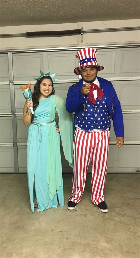 Pin by Rhozie Franco on International Day in 2023 | Cute couples costumes, Lady liberty costume ...