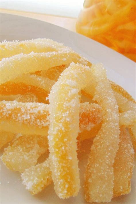 Candied Lemon Peel | Recipe | Lemon peel recipes, Candied lemon peel, Candied lemons