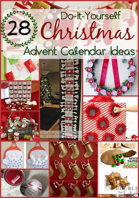 DIY Christmas Advent Calendar Ideas