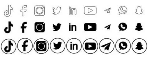 Facebook Icon Outline Vector Art, Icons, and Graphics for Free Download