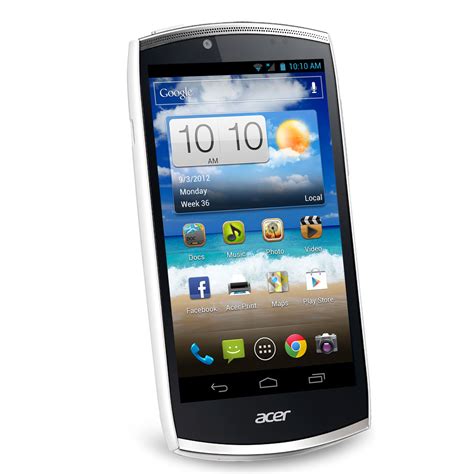 Acer Cloud Mobile S500 Pearl White - Mobile & smartphone Acer sur LDLC.com