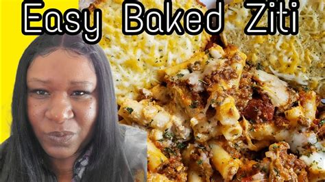 Easy Baked Ziti - YouTube