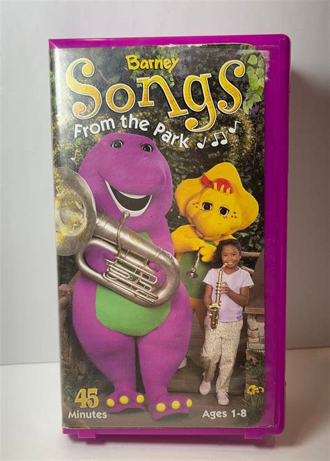 Barney Friends Songs From The Park VHS 2003 45 Minute | Etsy