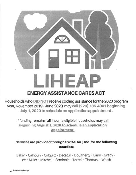 LIHEAP Cares | Sylvester Housing Authority