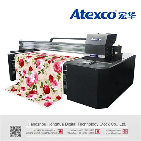 China Atexco Vega3180s Direct Digital Textile Printer with 8 Kyocera ...