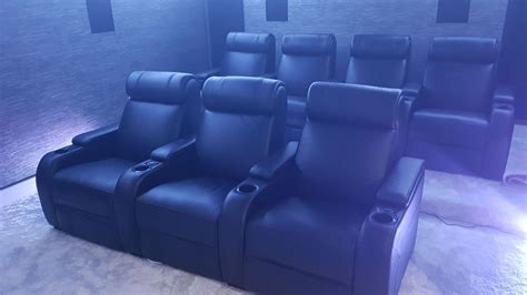 Modern Home Cinema Room, created with the Paramount 3 Home Cinema Seating. Home Cinema Seating ...