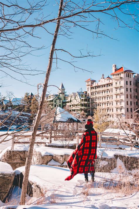 Our Winter Stay at Mohonk Mountain House - Keiko Lynn