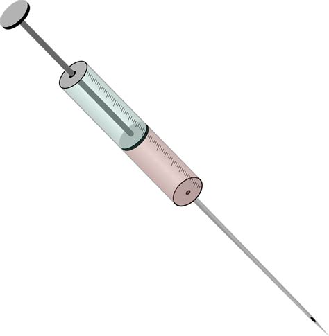 Injection Syringe Needle · Free vector graphic on Pixabay