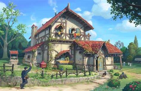 ArtStation - Medieval House