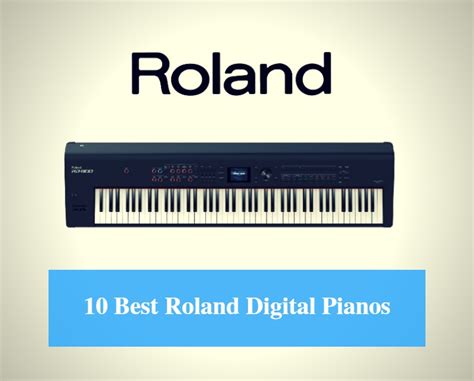 10 Best Roland Digital Piano Reviews 2022 - Best Roland Synthesizer - CMUSE