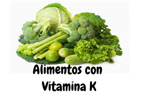 Vitamina K en los Alimentos | ¿Dónde se encuentra?