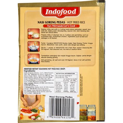 Indofood Seasoning Mix Nasi Pedas 45g | Woolworths