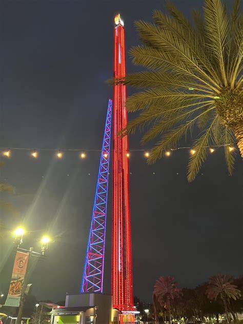 Worlds tallest drop tower! [icon park] If you ever find yourself in orlando highly recommend : r ...