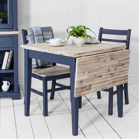 FLORENCE Navy Blue Kitchen Dining Tables Chairs Dresser Console Bench ...