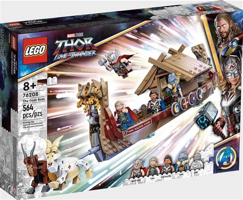 LEGO Marvel Thor: Love and Thunder The Goat Boat (76208) unveiled – The Viking Ship